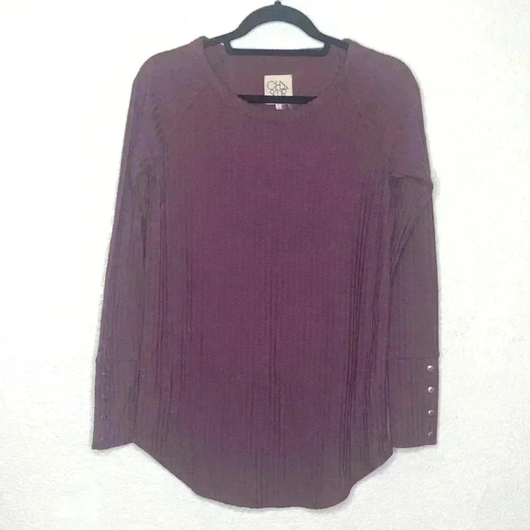 2/$25 Chaser Thermal Knit Top Small - Picture 1 of 7